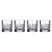 Marquis By Waterford Whiskey Glasses 6 fl. oz. Crystal Set Clear Cut (Set of 4)