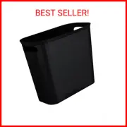 Small Trash Can, 3.5 Gal Garbage Can Slim Waste Basket Plastic Trash Bin Contain