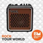 VOX VMG-3BR Mini Go 3W Guitar Amplifier Brown w/ 5inch Speaker - Brand New