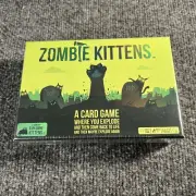 ZOMBIE KITTENS - Game The Evolution Of Exploding Kittens Card Board Game