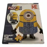 Puzz 3D Foam Puzzle Despicable Me Stuart The Minion Beginner 91 Piece New SEALED