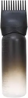 Reusable Hair Oil Bottle - Scalp Oil Comb, 6oz Hair Applicator | Precision Oil Dispenser Comb, Massage Brush in