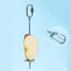 Pet Parrot Stainless Steel Feeder Corn Fork Toys Chicken Holder Hanging Feed _si