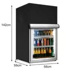 1pc Outdoor Refrigerator Cover, Waterproof Upright Mini Upright Freezers-Cover