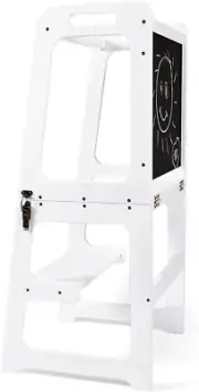 Homodoskey 4 in 1 Kitchen Tower,Kids Step Stool Learning Helper for Toddlers ...