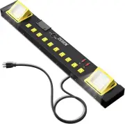 Power Strip With Led Worklight Heavy Duty Metal Power Strip Surge Protector
