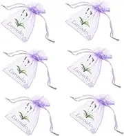 iplusmile Empty Sachet Bags 20pcs Organza Pouches Mesh Drawstring Bags for Herbs Spices Dried Storage Jewelry Pouches