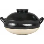 長谷園 31CM IGA 沙鍋 沙鍋 蒸汽鍋陶罐大型黑色 在日本製造
