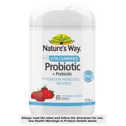 Natures Way Adult Vita Gummies Probiotic + Prebiotic 65 Pack
