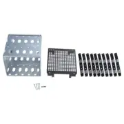 Hard Cage Hard Disk Tray Rack Stainless Steel with Fan Space Tray