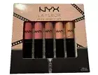 NYX LA FLEUR Soft Matte Lip Cream Liquid Lipstick SET OF 5