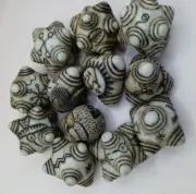 Chumpi Limestone Set Puma Snake Kintu Leaf Sacred Andean