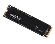 Micron P3 500GB Gen3 NVMe SSD 3500/1900 MB/s R/W 110TBW 350K/460K IOPS 1.5M hrs MTTF Full-Drive Encryption M.2 PCIe3 - CT500P3SSD8
