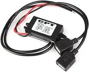 Dc to Dual USB Power Adapter Converter Module Car Charger for LED Displays GPS Car DVD and Hard Disk Players