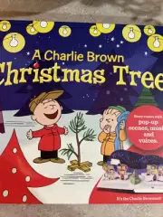 A Charlie Brown Christmas Tree Pop Up Book - Music & Sounds. 2012 Hallmark. New