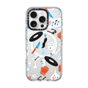 iPhone 16 Pro Clear Case MagSafe Compatible Winter Thriller by Katie Benn