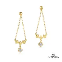 在飛比找Yahoo奇摩購物中心優惠-SOPHIA 蘇菲亞珠寶 - 點綴愛情 14K 鑽石耳環