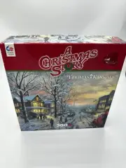 Ceaco Thomas Kinkade A Christmas Story 300 Piece Jigsaw Puzzle 24x18 Brand New