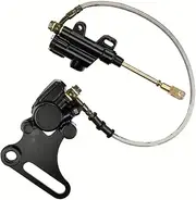 15MM Hydraulic Rear Disc Brake Caliper with Master Cylinder & Brake Pads Brake System Fit For 125cc -160cc PIT Bike Trail Bike Dirt