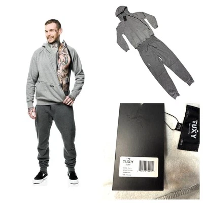 Tuxy Ultimate Lounge Suit Mens XXL NWT $210 Overall Long Sleeve Pants TX17001