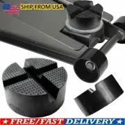 Universal Trolley Cross Slotted Floor Jack Rubber Pad Adapter Pinch Weld 3Tons