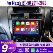 9" Wireless Carplay Android auto head unit For Mazda BT-50 2011-20 Stereo Radio (for: Mazda)