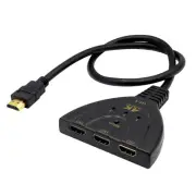 3 in 1 Out HDMI Converter Auto Select 4K 1080P HDMI Switcher For PS4 PRO XBox j