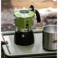 在飛比找蝦皮購物優惠-Bialetti 比樂蒂 限量 Brikka 綠色 二杯 2