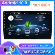 10.1" Android 10.0 1DIN Car Stereo GPS NAVI Head Unit Radio DSP 64GB HDMI+CAMERA (for: Honda Civic)