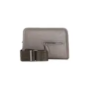 [Berluti] Berluti-Grey Grained Leather Shoulder Bag-Uomo OS OS