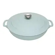 Chasseur 30cm Round Casserole - Duck Egg Blue