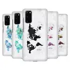 OFFICIAL NATURE MAGICK WORLD MAP ON MARBLE HARD BACK CASE FOR SAMSUNG PHONES 1