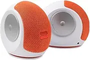 JSEIAJB Computer Audio Desktop Home Desktop Speaker Home Computer Laptop Desktop Speaker(White-Dinosaur Doodle4)