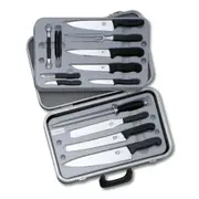Victorinox Small chef's case of Knives - Black Handle 5.4913