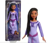 Disney’s Wish Asha of Rosas Posable Fashion Doll and Accessories by Mattel NIB