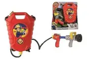 Simba 109252293 - Fireman Sam - Sam Fire Brigade Tank Backpack - New