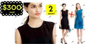 J CREW DRESS PERFORATED A-LINE JULES FIT FLARE POLKA DOT EYELET 4 B9821 LOT ~2!