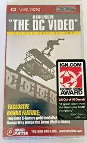 The DC Video for SONY PSP Deluxe Edition UMD Video (2006) - NEW SEALED RARE
