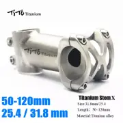 TITO Ultralight Titanium MTB Bicycle Road Bike Handlebar Stem 5° 31.8mm 25.4mm
