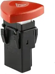 Szwaldaper Hazard Warning Emergency Light Switch Button, for Renault, Laguna Espace Trafic, for Vauxhall, Vivaro 8200442724,93856337 car Hazard Light Control Car Hazard Switch