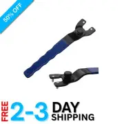 Durable Blue Adjustable Grinder Spanner Wrench for Versatile 4 to 9-Inch Use