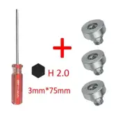 3Pc A1347 Bottom Base Case Lower Cover Screws w screwdriver for Mac Mini 2010-12