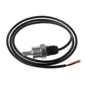 Wwxx XHW DS18B20 Digital Temperature Sensor G1/2 Thread Probe DIA7mm 3-core Wire SUS304 CN 30mm