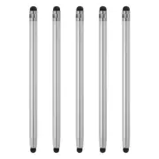 5pcs Stylus Pens for Touch Screens Capacitive Stylus Pen, Silver