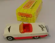 1983 MATCHBOX SUPERFAST #42 57 T BIRD THUNDERBIRD CONVERTIBLE NEW IN BOX