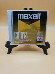 Maxell CD-R74 Blank Compact Disc Recordable 74 Minutes 650 Megabyte New