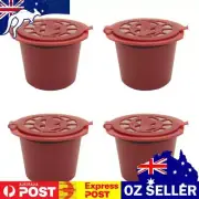 4pcs Refillable Coffee Capsule Cup for Dolce Gusto Nescafe Reusable Filter Pod