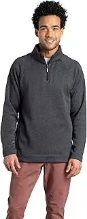 Fruit of The Loom Men's Sweater Fleece Quarter Zip Pullover (Sizes S-XXL)