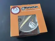 Ramen Noodle Bowl Maruchan Bundle Spoon Chopsticks & Chopstick Holder