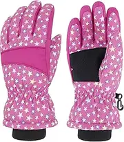 [Simplicity] Kid's Thinsulate Lined Windproof & Waterproof Snow Ski Gloves